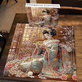 Elegante puzzle geisha puzzle 1000 pezzi